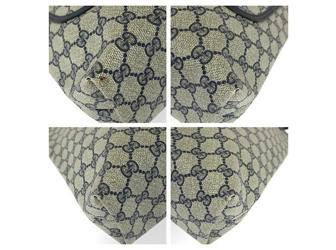 Borsa Tote Gucci Old Gucci Shelly Line Multicolore - vista 3