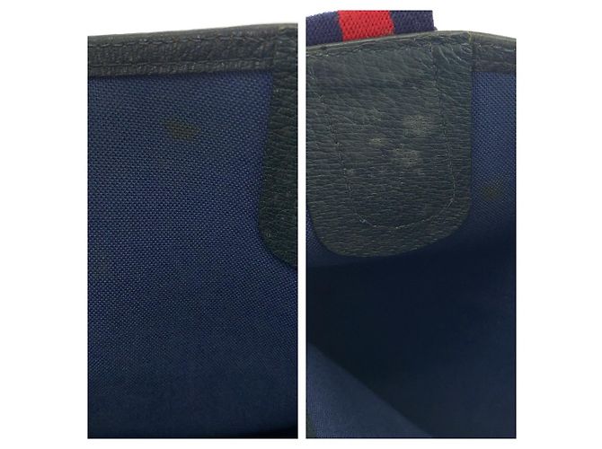 Borsa Tote Gucci Old Gucci Shelly Line Multicolore - vista 6