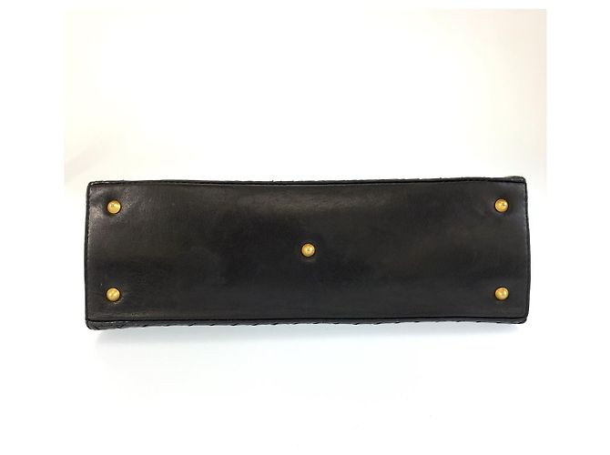 Bolsa Bottega Veneta Intrecciato Preto - vista 10