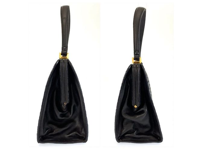 Bolsa Bottega Veneta Intrecciato Preto - vista 8