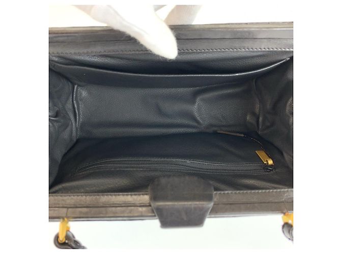 Bolsa Bottega Veneta Intrecciato Preto - vista 9
