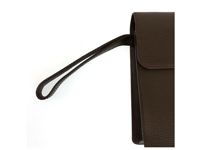Borsa a pochette Loewe Anagram Marrone - vista 9