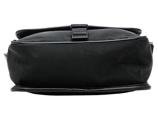 Sac bandoulière Prada Triangle Logo Noir - vue 3