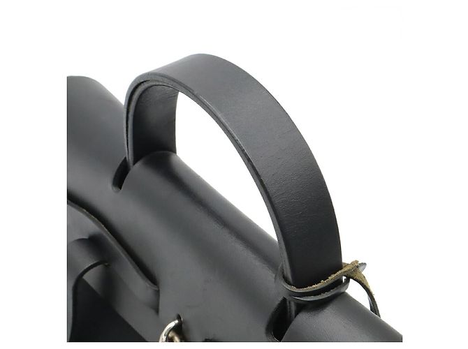 Hermès Zaino e Borsa a mano 2WAY Hermes Nero - vista 4