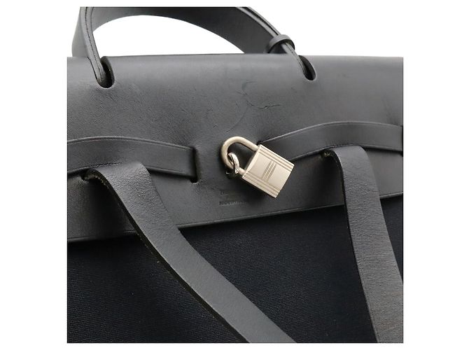 Hermès Zaino e Borsa a mano 2WAY Hermes Nero - vista 6