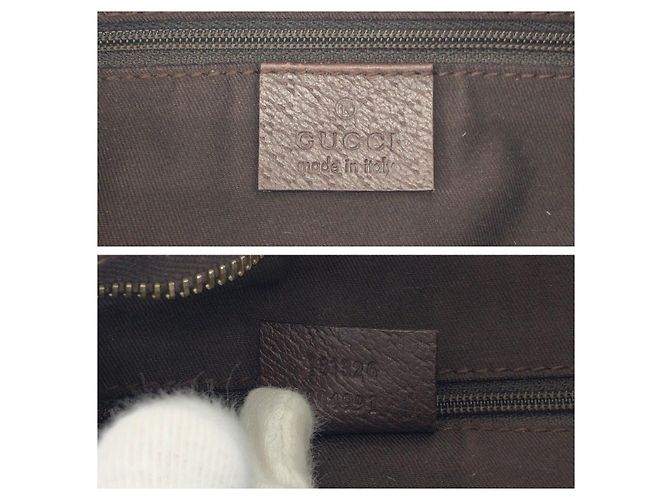 Borsa a tracolla Gucci Abbey Marrone - vista 3