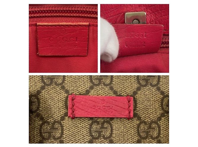Borsa Tote Gucci GG Supreme Multicolore - vista 3