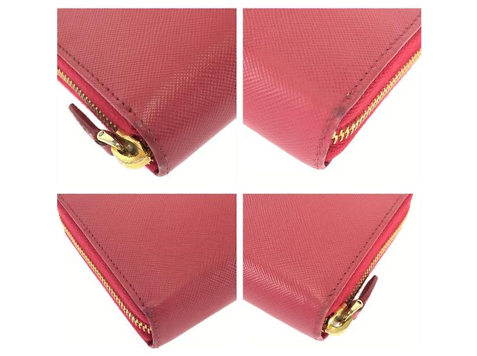 Carteira Longa Prada Saffiano Fiocco Rosa - vista 3