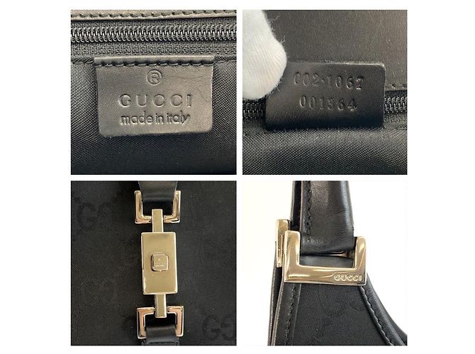 Gucci Jackie Schultertasche Schwarz - Ansicht 3