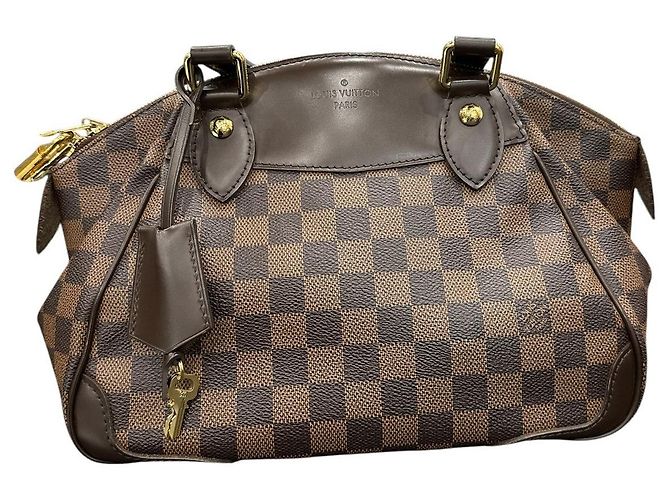 Louis Vuitton Damier Verona PM Handtasche Braun - Ansicht 2