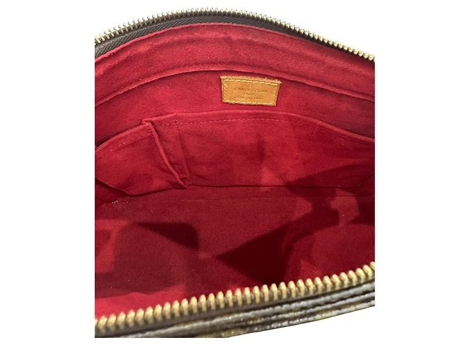 Louis Vuitton Vivasite GM Schultertasche Braun - Ansicht 6