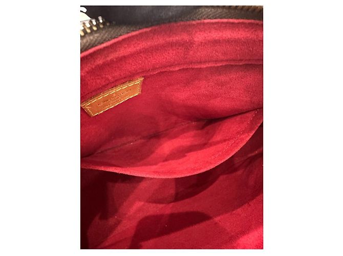 Louis Vuitton Vivasite GM Schultertasche Braun - Ansicht 7