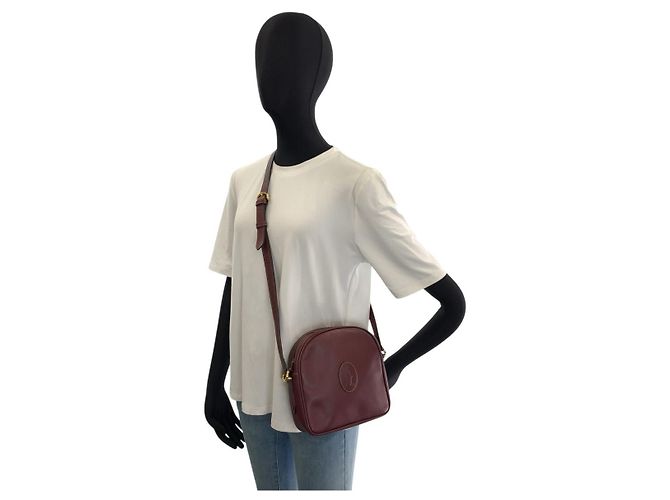 Borsa a tracolla Cartier Must Line Marrone - vista 5