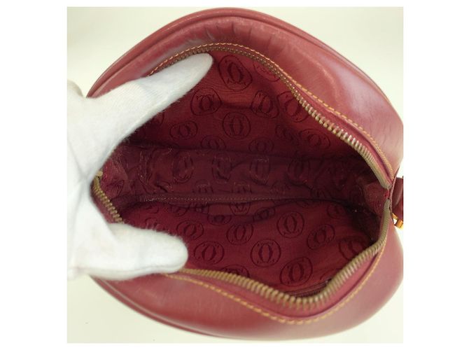 Borsa a tracolla Cartier Must Line Marrone - vista 7
