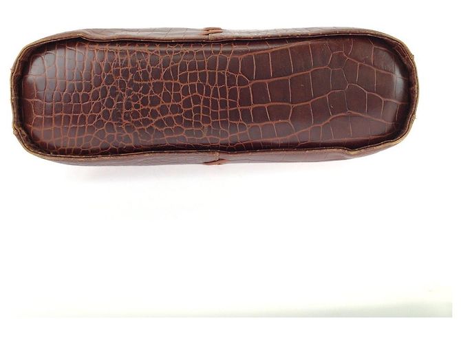 Autre Marque Borsa a tracolla Whipstitch Yves Saint Laurent Marrone - vista 10