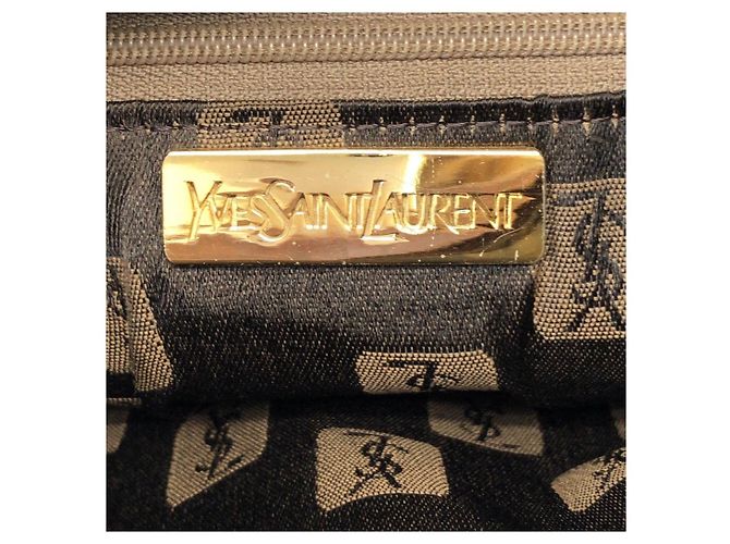 Autre Marque Borsa a tracolla Whipstitch Yves Saint Laurent Marrone - vista 4
