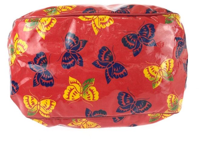 Bottega Veneta Butterfly Tote Rosso - vista 10