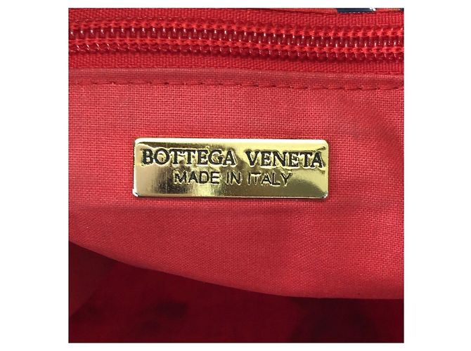 Bottega Veneta Butterfly Tote Rosso - vista 4