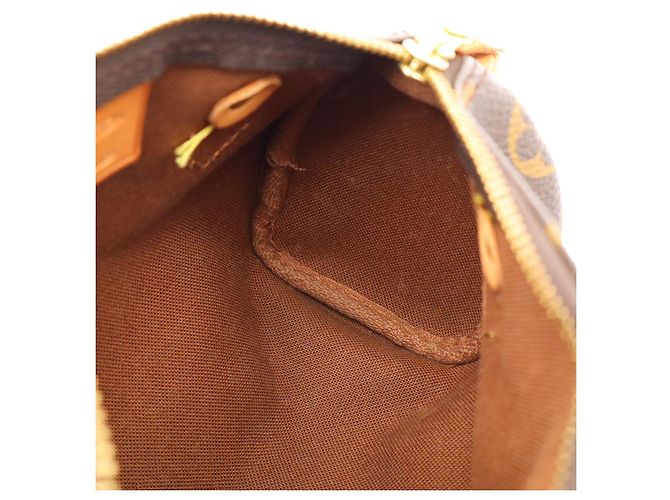 Bolso de mano Louis Vuitton Mini Speedy Castaño - vista 8