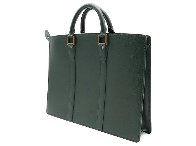 Louis Vuitton Taiga Porte-Documents Verde - vista 2