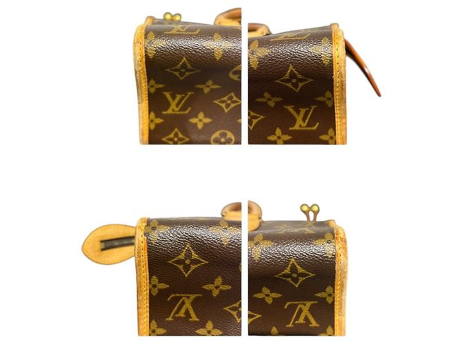 Bolso de mano Louis Vuitton Popincourt Castaño - vista 5