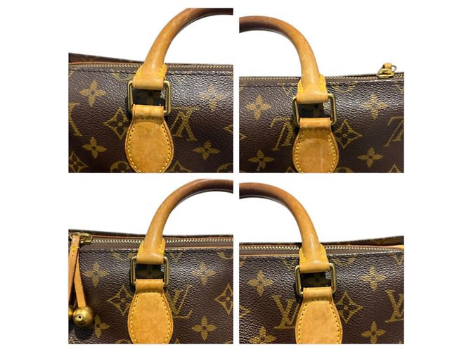 Bolso de mano Louis Vuitton Popincourt Castaño - vista 7