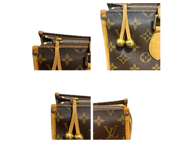Bolso de mano Louis Vuitton Popincourt Castaño - vista 8