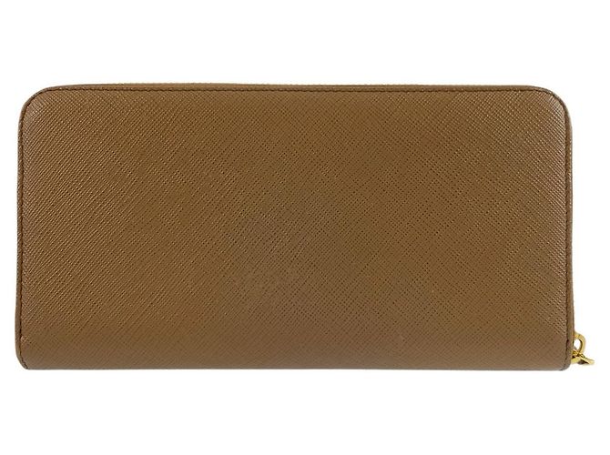 Prada Saffiano Langbörse Braun - Ansicht 2