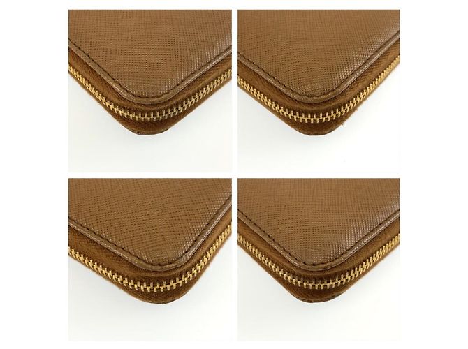 Prada Saffiano Langbörse Braun - Ansicht 7