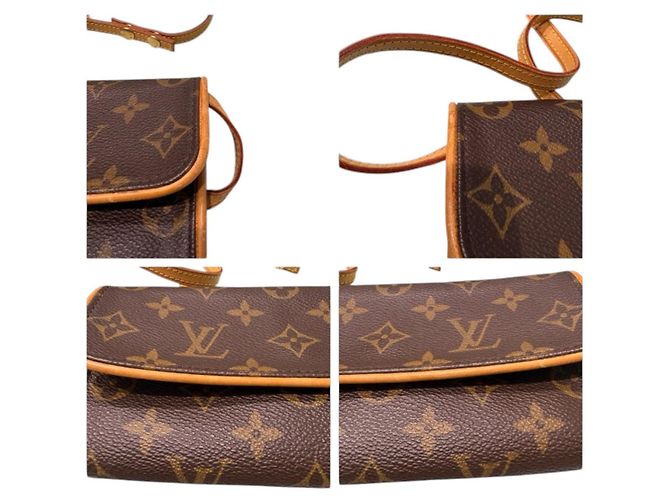Louis Vuitton Monogram Pochette Twin PM Brown - view 7