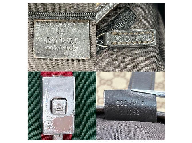 Gucci Vintage Sherry Schultertasche Braun - Ansicht 10