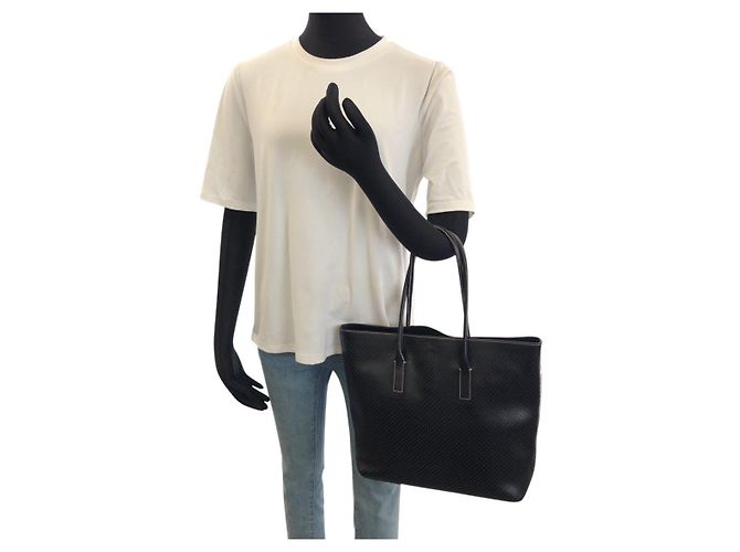 Saco Tote Prada Logo Triangle Preto - vista 7