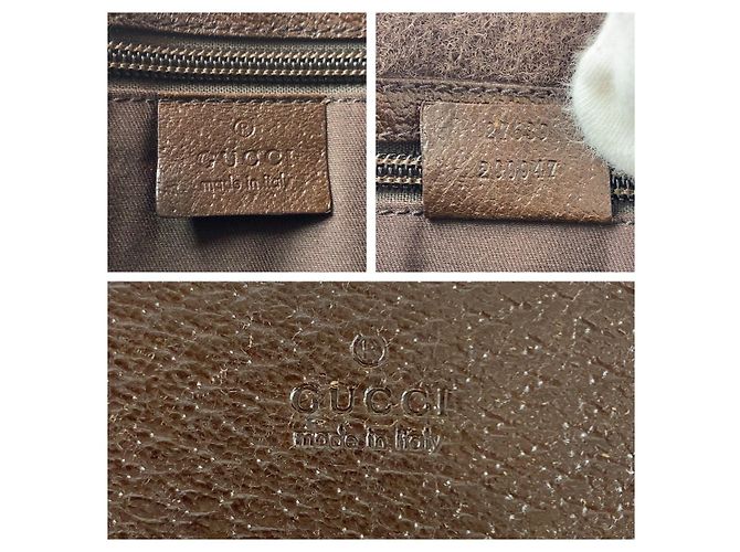Borsa a tracolla Gucci GG Canvas Marrone Beige - vista 3