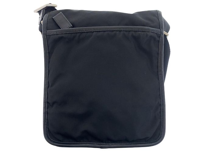 Bolsa Tiracolo Prada Tessuto Preto - vista 2