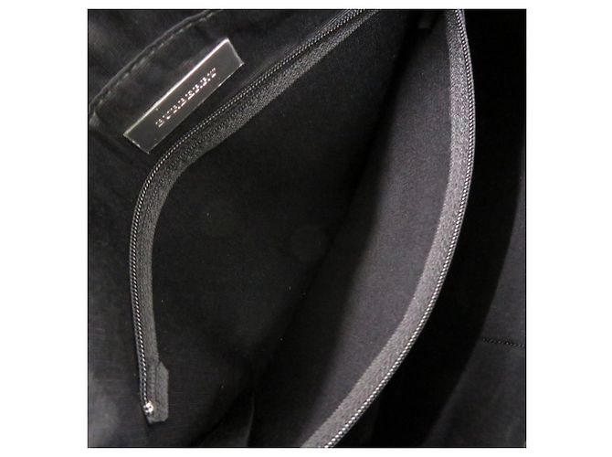 Bolsa Burberry Nova Check Canvas Preto Bege - vista 6