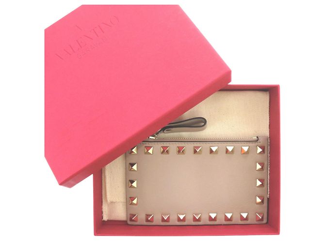 Valentino Rockstud Fragment Case Beige - view 2