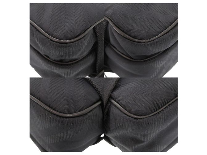 Borsa a tracolla Burberry nera Nero - vista 5