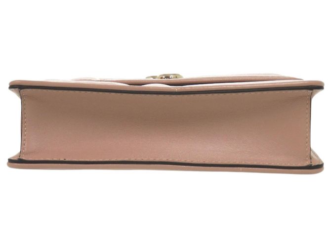 Borsa a tracolla con catena Jimmy Choo Varenne Beige - vista 6