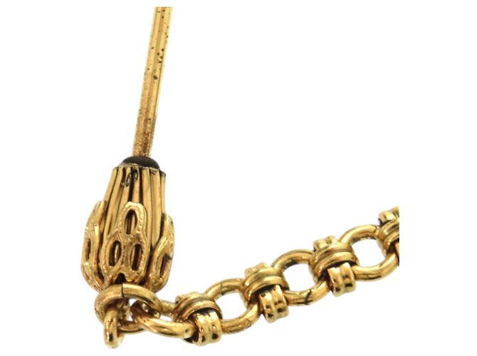 Autre Marque Spilla Dolce & Gabbana Be-S in perle Gun Metal e oro Nero D'oro - vista 8