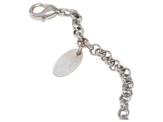 Collana Vivienne Westwood Orb Metal Rhinestone Silver Argento - vista 6