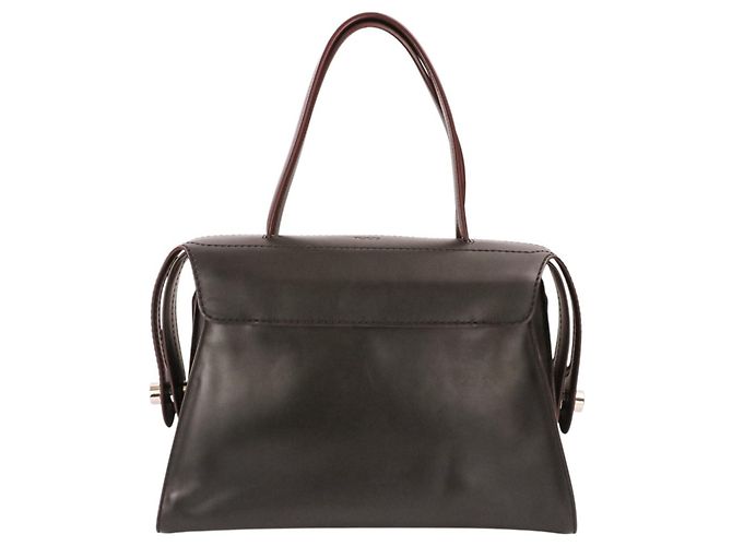 Borsa Boston Tod's Gommini Twist Bowling Nero - vista 2