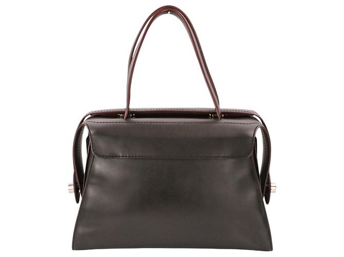 Borsa Boston Tod's Gommini Twist Bowling Nero - vista 3