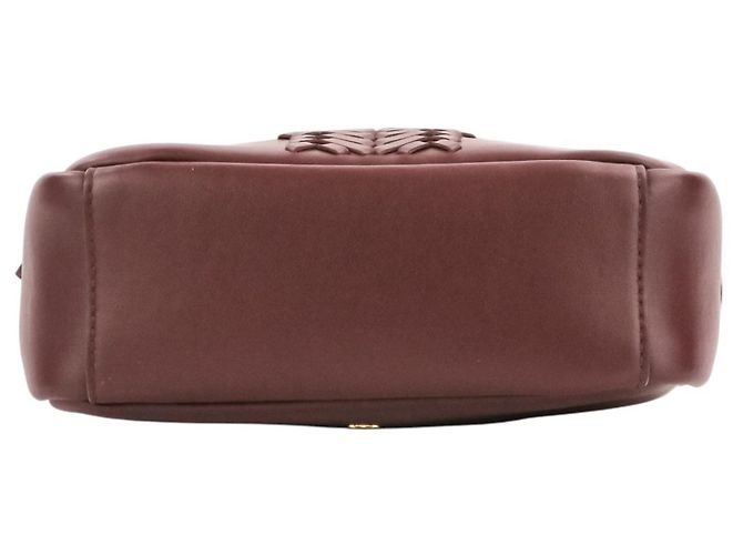 Anya Hindmarch The Neeson Tassel Shoulder Bag Bordò - vista 5