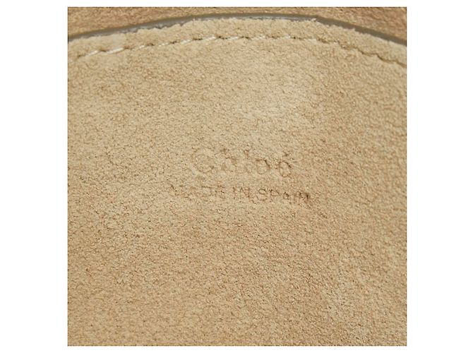 Borsa a tracolla Chloé Faye Beige - vista 7