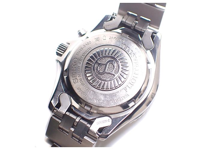 Seiko Flightmaster Men's Auto Quartz Titanium Uhr SBCW005 - Ansicht 4