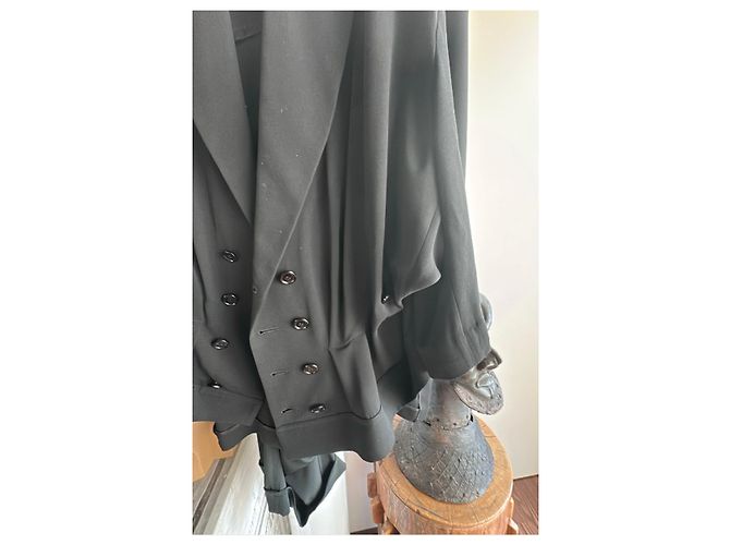 Yohji Yamamoto Completo Giacca e Pantaloni Nero - vista 10