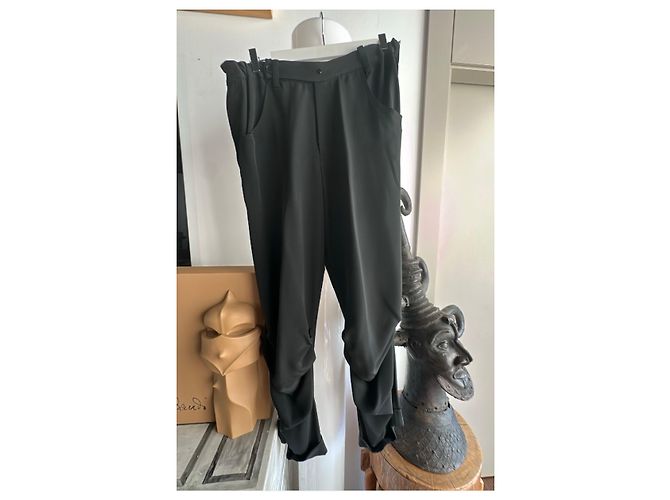 Yohji Yamamoto Completo Giacca e Pantaloni Nero - vista 14