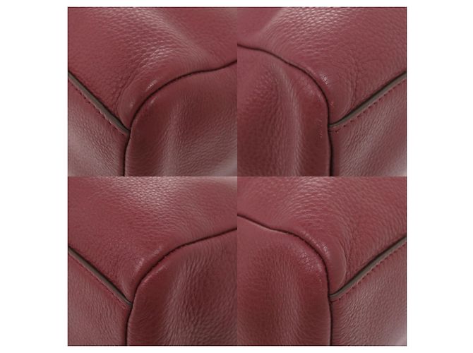 Borsa a mano e a tracolla 2-way in pelle Bordeaux Tory Burch Bordò - vista 5