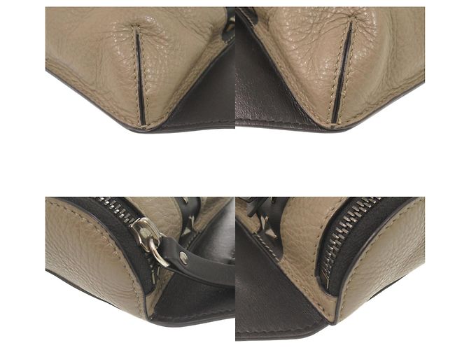 Borsa a tracolla Oscar Star Studded Leather di Jimmy Choo Marrone Nero - vista 3