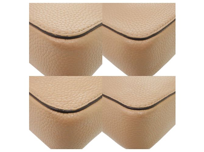 Borsa a tracolla in pelle Tory Burch McGraw Beige - vista 4